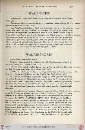 ⟦Wagensteig⟧