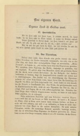 Eigener Herd ist Goldes wert