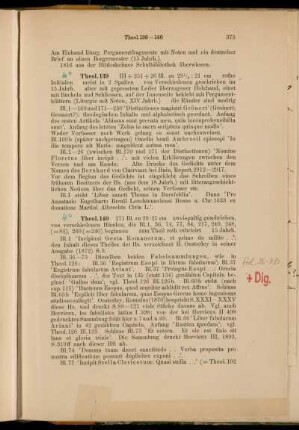 Patrum appendix [4° Cod. Ms. theol. 140 - 8° Cod. Ms. theol. 160e]