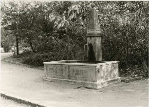 Laufbrunnen im Kurpark in Badenweiler