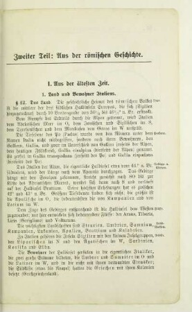 I. Aus der ältesten Zeit