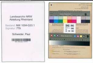 Entnazifizierung Paul Schweder , geb. 30.09.1899 (Lehrer)