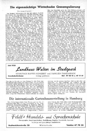 Die internationale Gartenbauausstellung in Hamburg