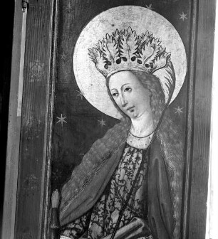Rechter Flügel: Heilige Katharina