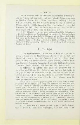 V. Der Schall