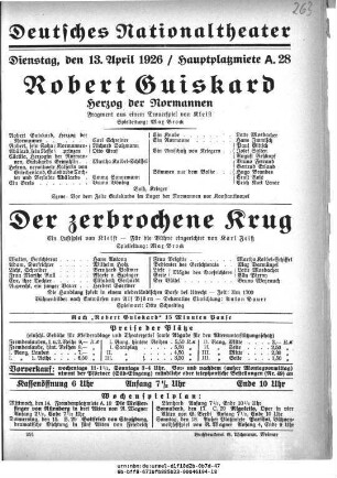 Der zerbrochene Krug
