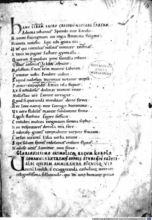 Johannes Scotus Eriugena. Dionysius Areopagita - BSB Clm 14137