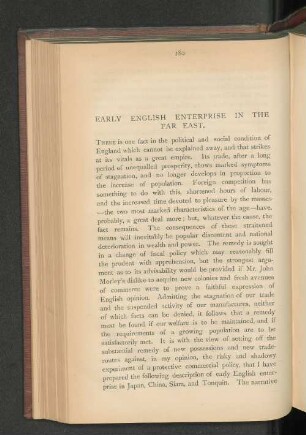 Early English Enterprise in the Far East