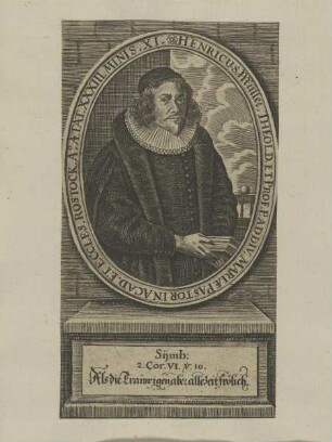 Bildnis des Henricus Müller