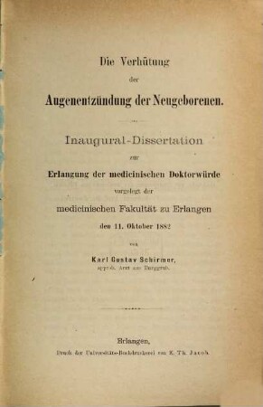 Die Verhütung der Augenentzündung der Neugeborenen