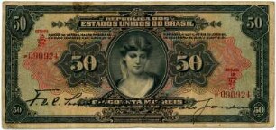 Geldschein, 50.000 Reis, 18.12.1926
