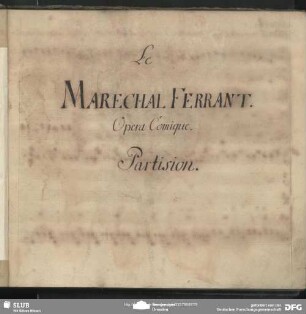 Le Maréchal ferrant - Mus.3254-F-502