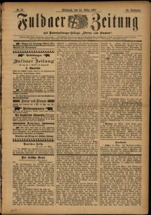 Ausgabe vom Mittwoch, den 24. März 1897.