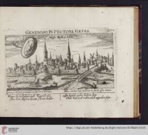 D52. Nieder Wesel am Rhein, "Generoso in pectore virtus"
