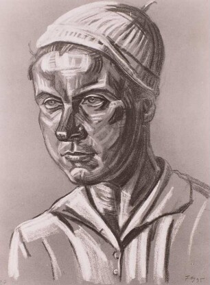 Porträtstudie Eva Schulze-Knabe