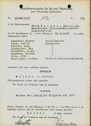 Walker, Georg