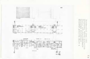 Gewerbeviertel, Berlin-Kreuzberg (Diplomarbeit bei Willy Kreuer): Arbeiten 4, Grundriss