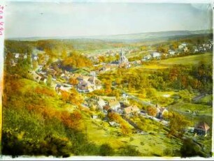 Berggießhübel. Blick auf die Stadt