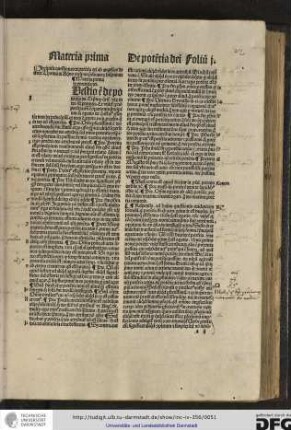 Incipiunt questiones de potentia dei ab angelico doctore Thomas de Aquino ordinis Predicatorum disputate.