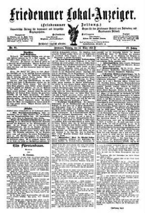 Nr. 61, 13.03.1910