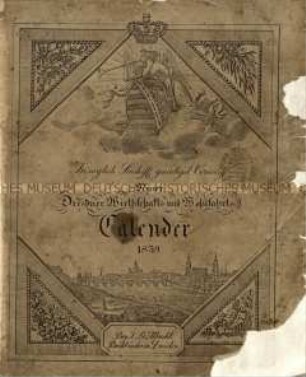 Kalender für Sachsen auf das Jahr 1839