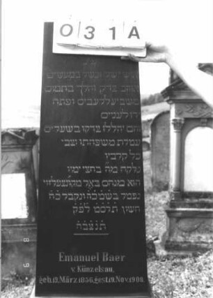 Grabstein 31A