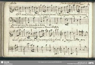 Aria: Chi vuol felice goder