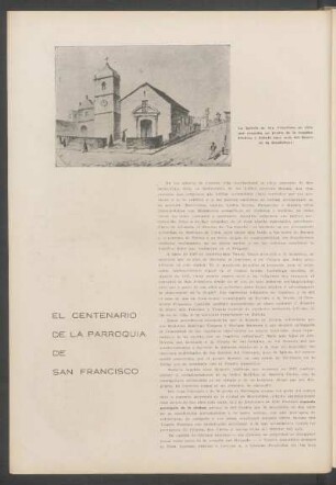 El centenario de la parroquia de San Francisco