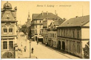Borna. Bahnhofstraße