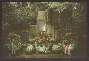 Kriegerdenkmal in Pivitsheide V.H. Detmold. Pivitsheide V.H. Papierabzug