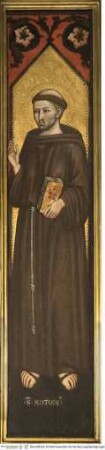 Heilige des Franziskanerordens und Verkündigung, Heiliger Antonius von Padua