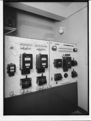 Schule Cuxhaven: Schalttafel : SchumacherWV Nr. 286