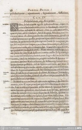 CAP. IV. De Salubritate, atq. Aeris primo.