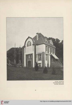 Das Haus Peter Behrens in Darmstadt
