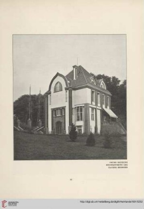 Das Haus Peter Behrens in Darmstadt