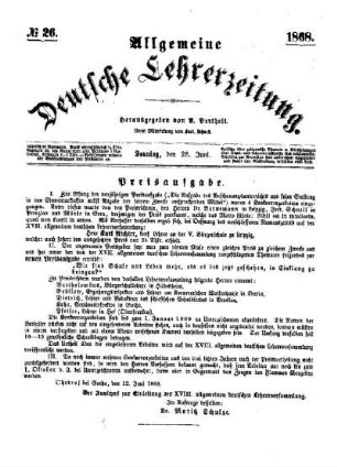 Preisaufgabe