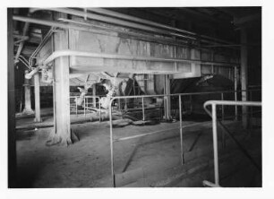 Industrie-Kraftwerk. Kesselhaus, Entaschungsanlage : Lauta (Niederlausitz). Industrie-Kraftwerk. Kesselhaus, Entaschungsanlage