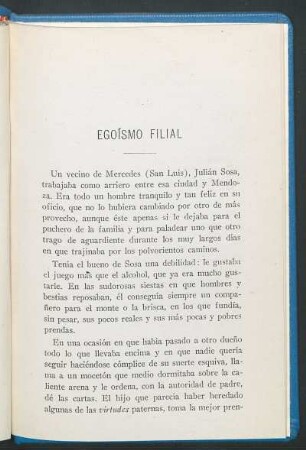 Egoísmo filial