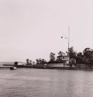 Port Said, Lotsenstation mit Signalmast, um 1962