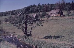 Erzgebirge. Dorfansicht
