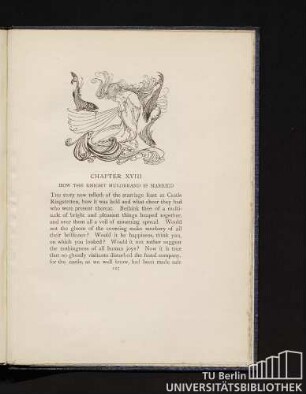 Chapter XVIII How the knight Huldbrand is married