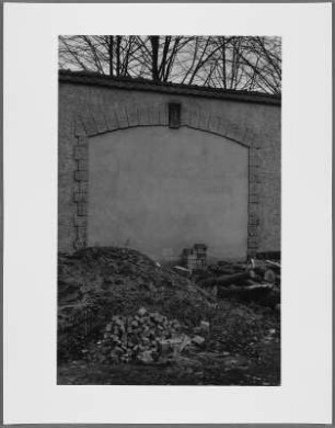 Toreinfahrt im Hof der Kommandantur, Ravensbrück