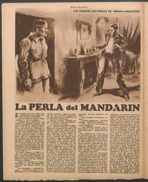 La perla del mandarín : Los cuentos históricos de "Mundo Argentino"