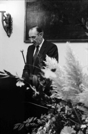 Freiburg: Kaufhaussaal, Festrede, Prof. Dr. Heinrich Rennings, Paderborn