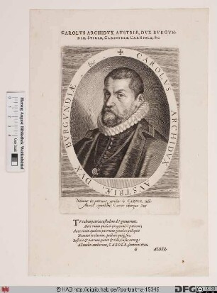 Bildnis Karl (II.), Erzherzog von Österreich