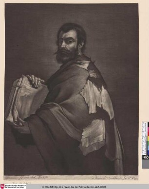 [Philosoph mit einem zerlumpten Mantel; Philosopher with a ragged Cloak]