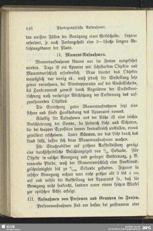 III. Aufnahmen von Personen und Gruppen im Freien