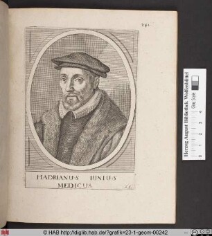 [Hadrianus Iunius].