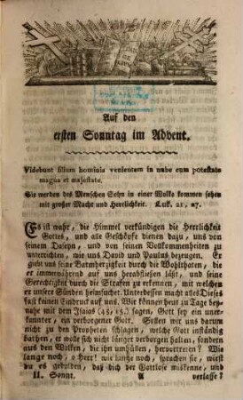P. Jakob Schwägerle, aus dem Franziskanerorden, ehemaligen Predigers an der Hofkirche zu Innsbruck, dann an der Domkirche zu Passau, und endlich an der Ordenskirche zu Augsburg, Predigten auf alle Sonntage des Jahrs, 2