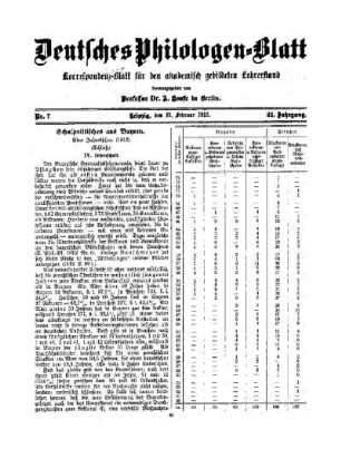 Schulpolitisches aus Bayern : eine jahresschau (1912) ; (Schluß) ; IV. Lehrerschaft